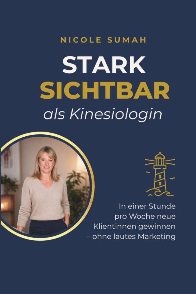 Buch STARK SICHTBAR als Kinesiologin